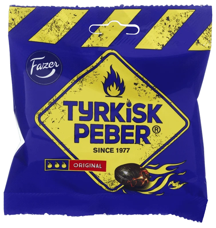 Fazer Tyrkisk Peber Original Godteri 80g