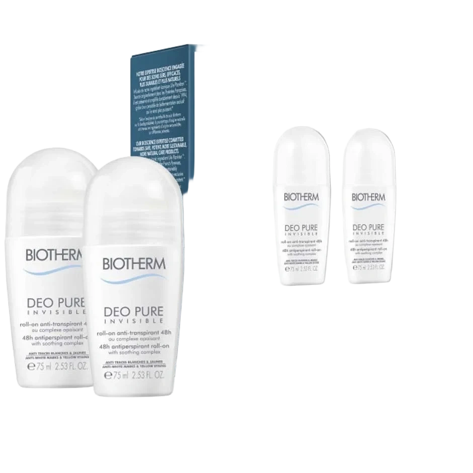 Biotherm Deo Pure Invisible Roll on Value Set