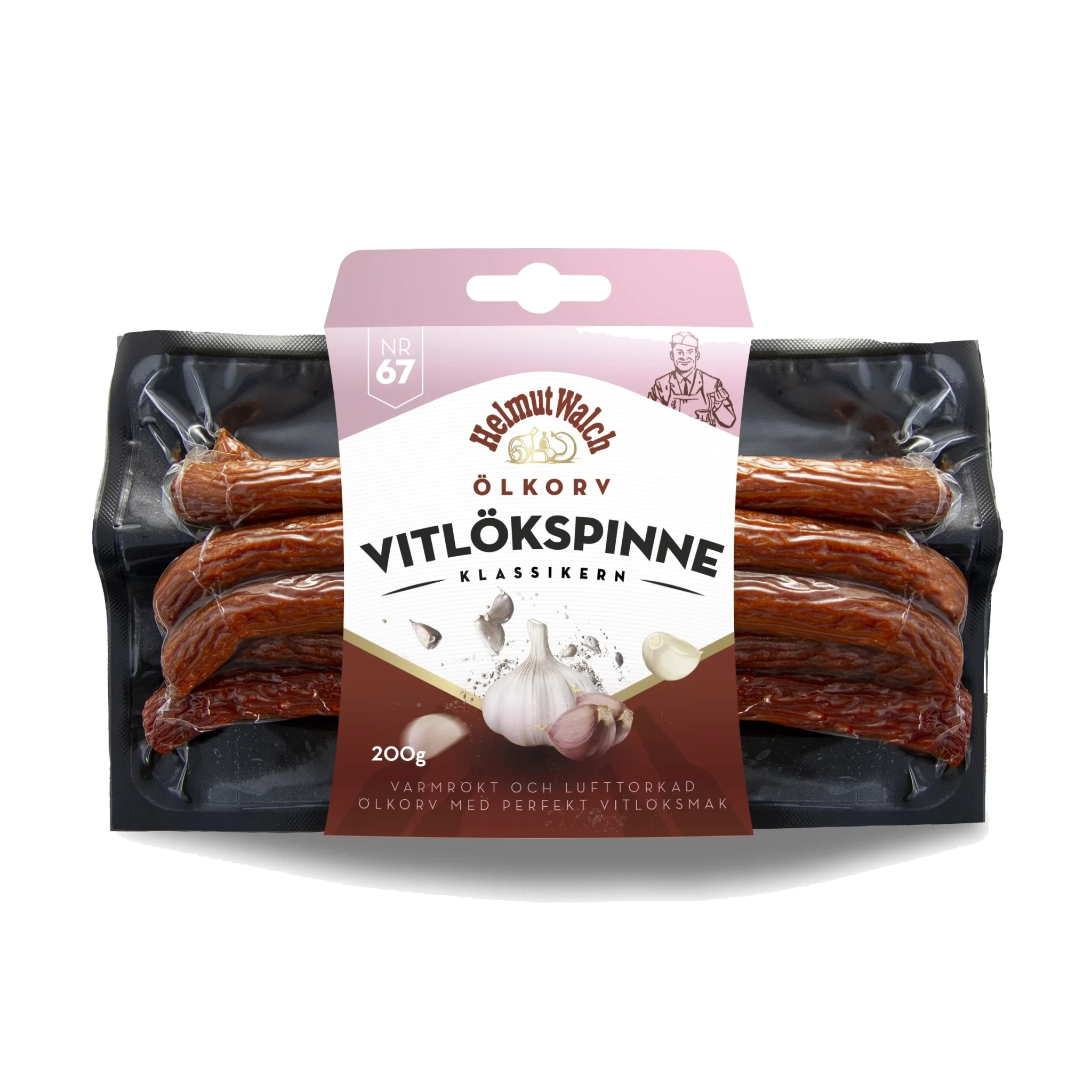 Ölkorv Vitlök
