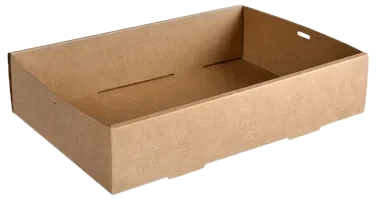 Tray catering 359x252 glance 7200ml medium brun  100stk