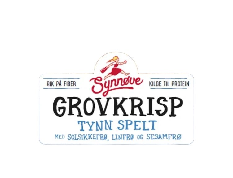 Grovkrisp Tynn Spelt 100g Synnøve