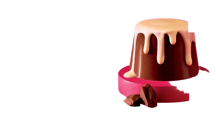 Sjokoladepudding med Vaniljesaus 2pk 310g Fjordland Kos
