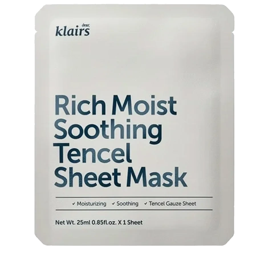 Klairs Rich Moist Soothing Tencel Sheet Mask