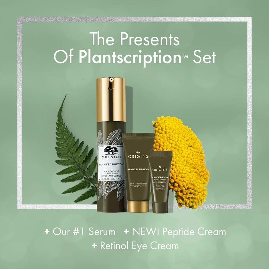 Origins Presents Of Plantscription