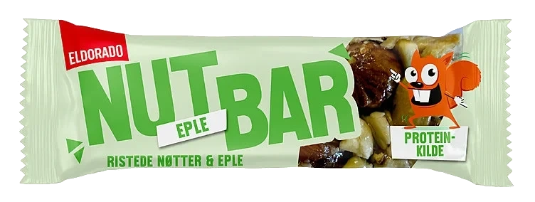 Nutbar Eple 30g Eldorado