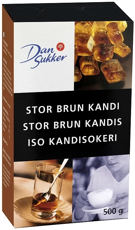 Kandissukker store biter  t 500g