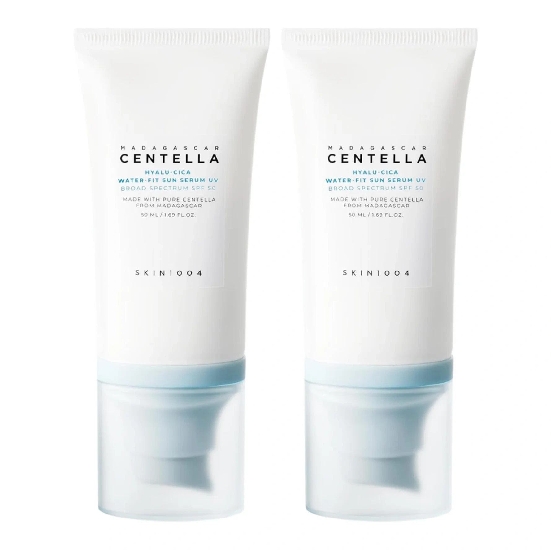 SKIN1004 Hyalu-Cica Water-Fit Sun Serum SPF50+ PA++++ Twin Pack 2 x 50 ml