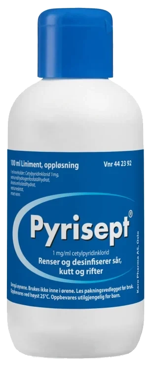 Pyrisept Oppløsning 1mg 100ml