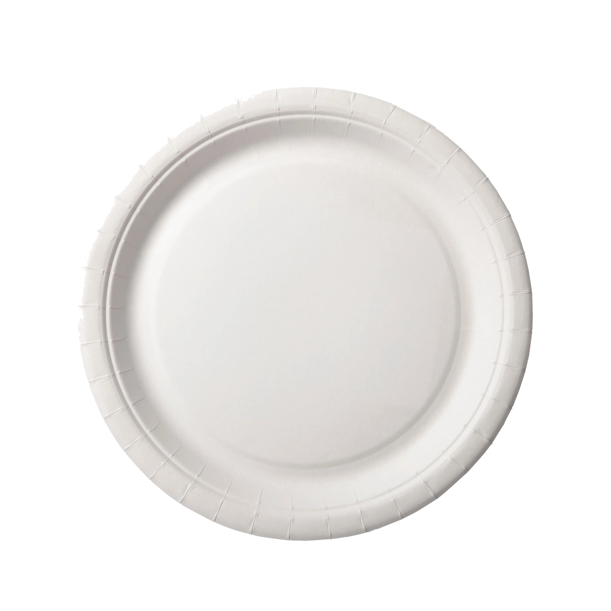 Papperstallrik Vit