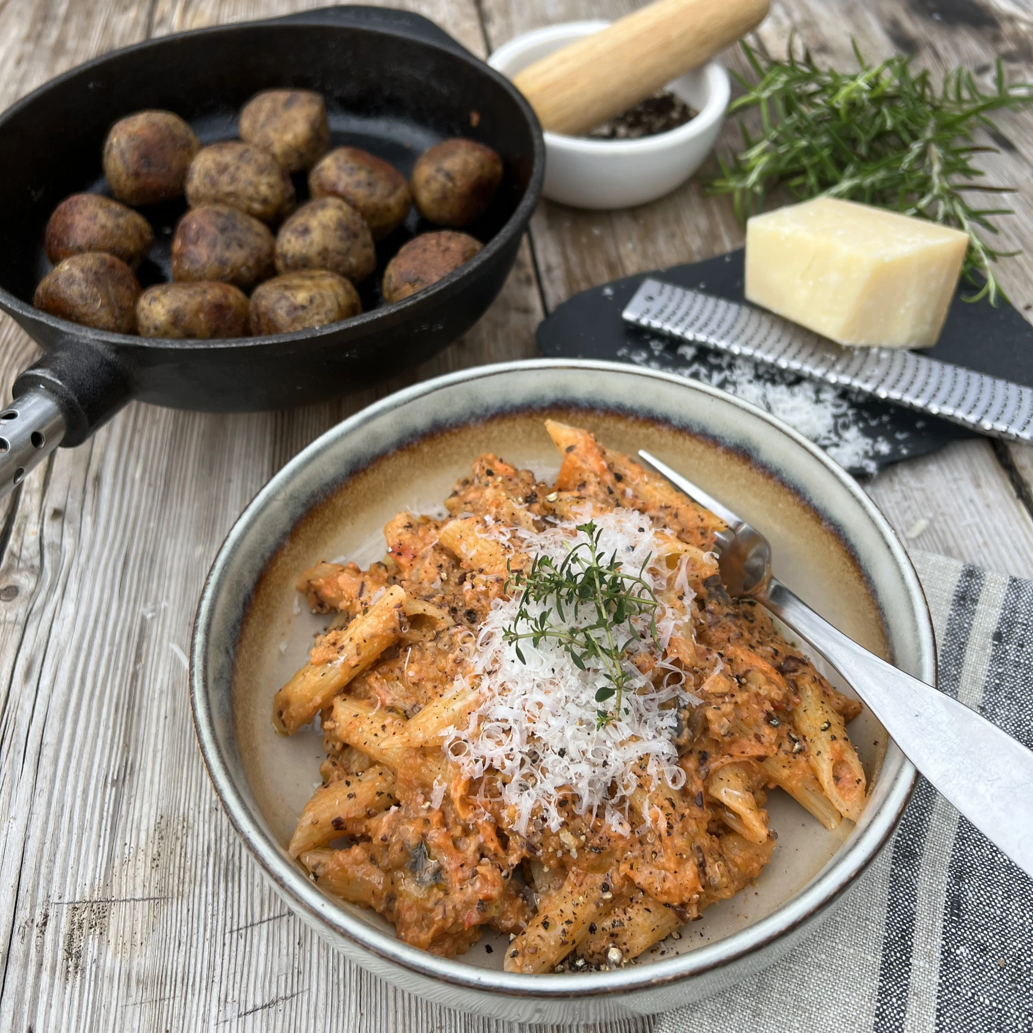 Växtfärs: Gråärt/Quinoa KRAV