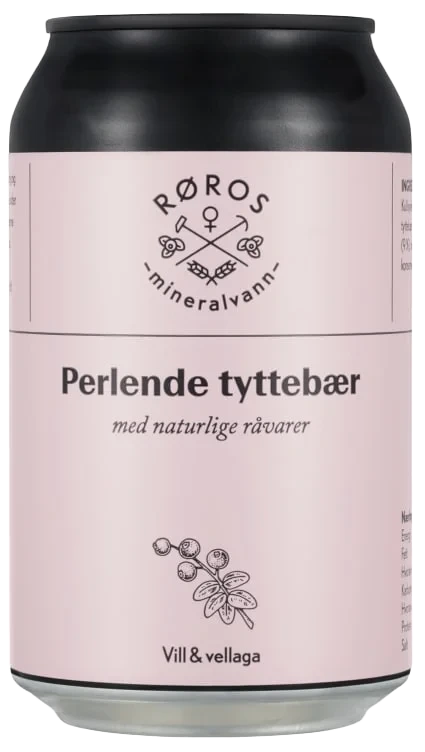 Perlende Tyttebærdrikk Boks 0.33l