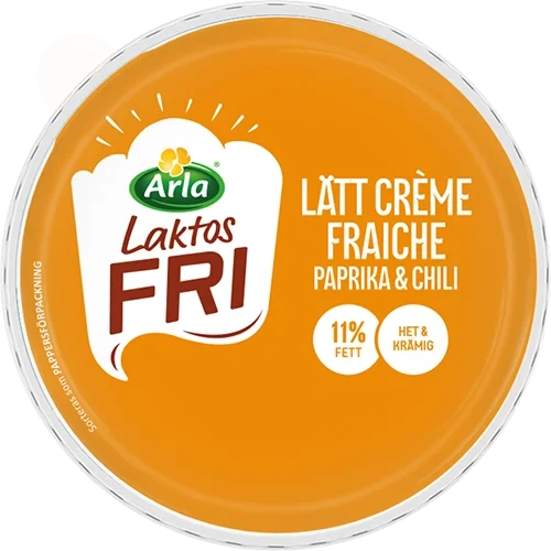 Laktosfri crème fr paprika / chili 11%
