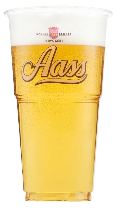 Aass plastglass 0,5l r-pet  800stk