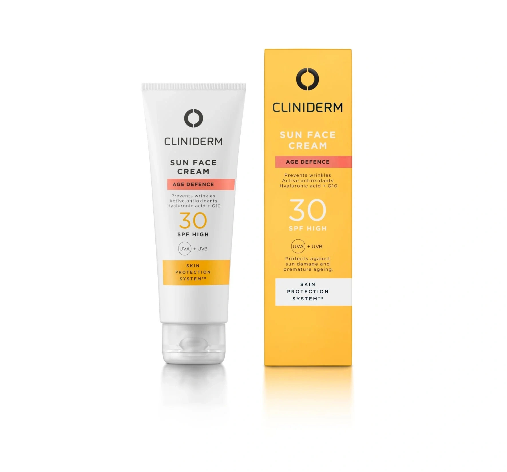 Cliniderm Age Defence Sun Face Cream SPF30, 50 ml