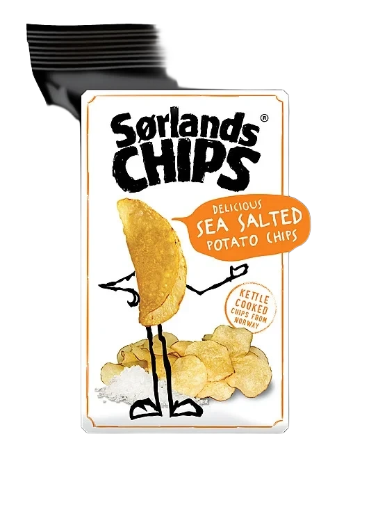 Sørlandschips Havsalt 30g