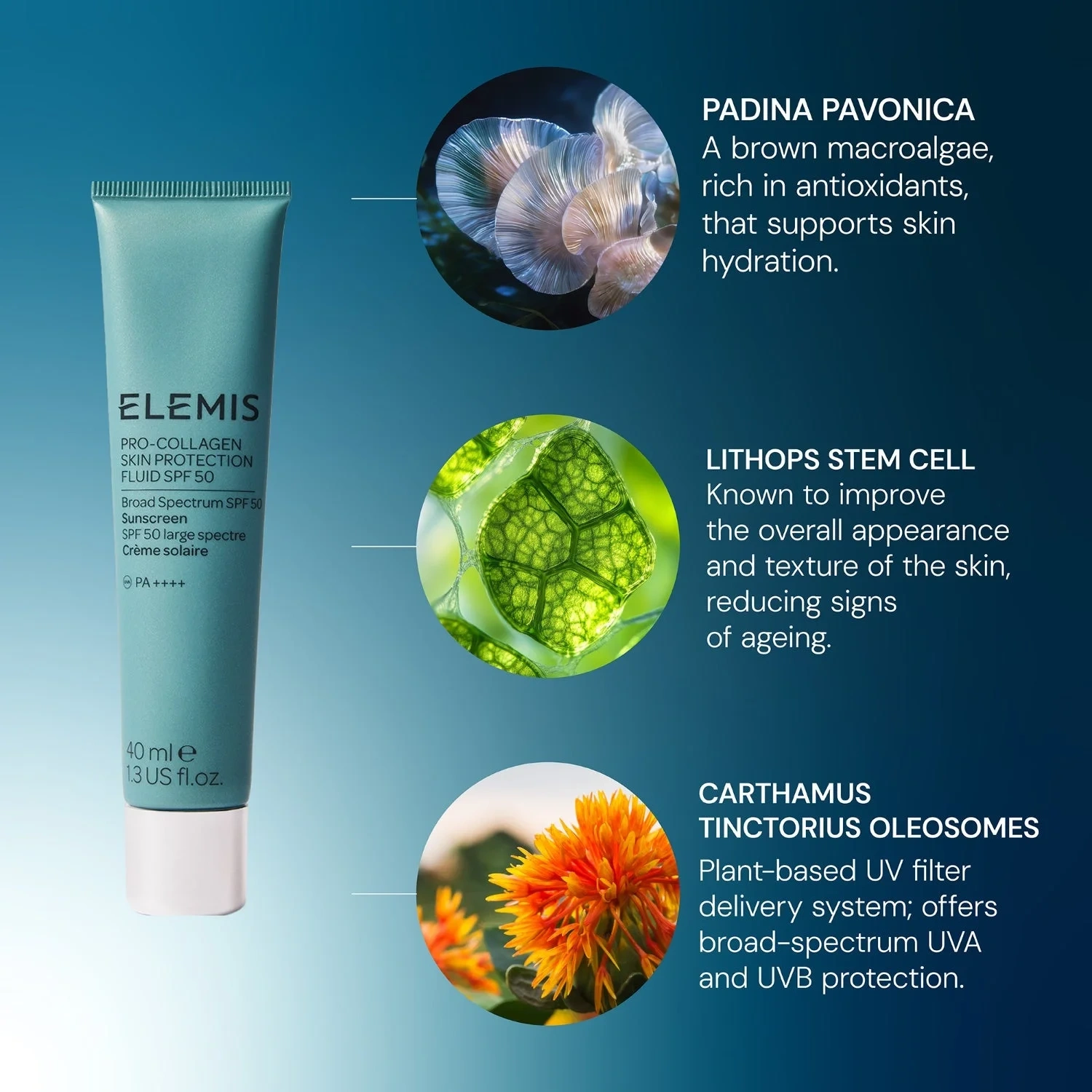 Elemis Pro-Collagen Skin Protection Fluid SPF50