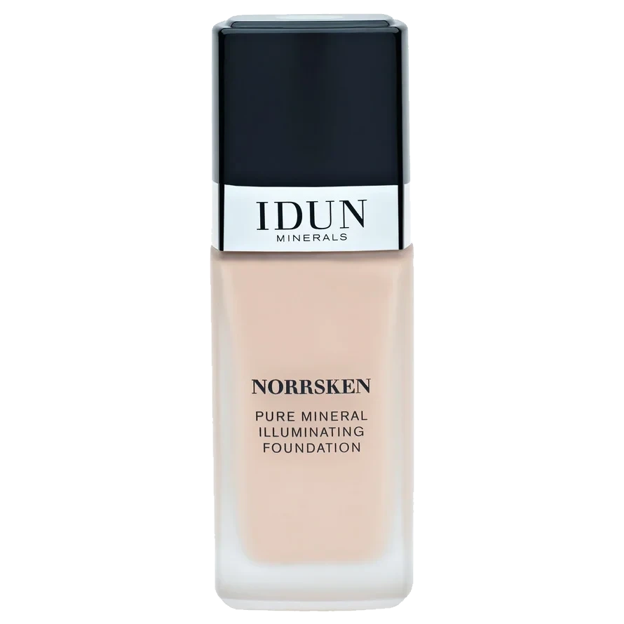 IDUN Minerals Liquid Mineral Foundation Norrsken Jorunn