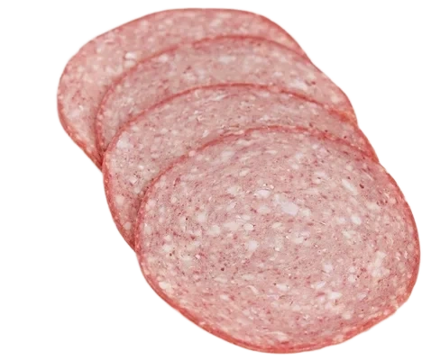 Cognacsmedwurst skivad