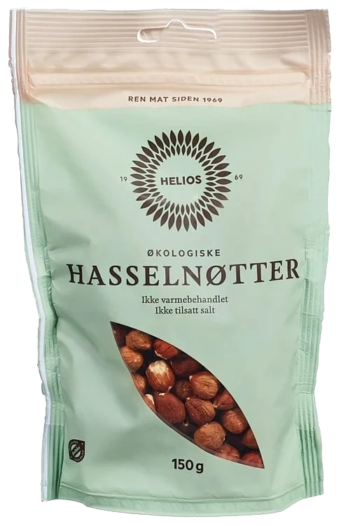 Hasselnøtter økol.  150g