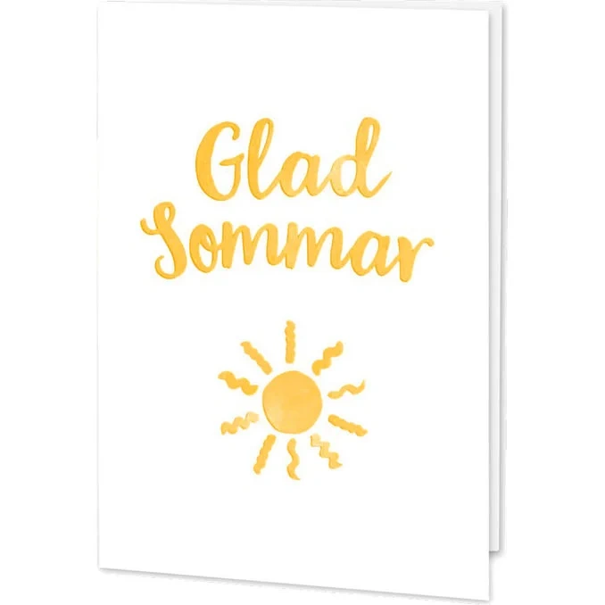 Kort: Glad Sommar