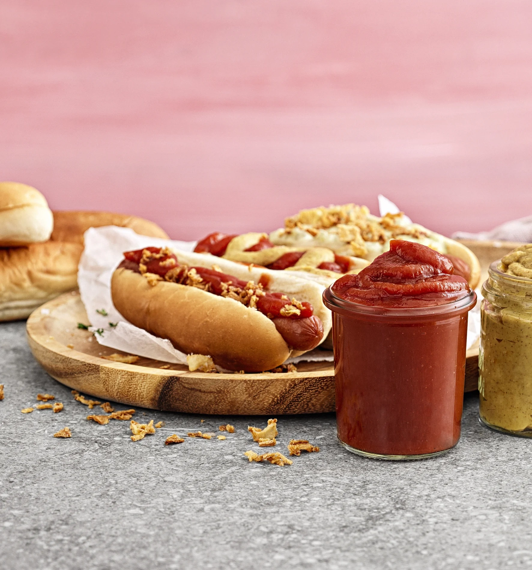 Ketchup i hink