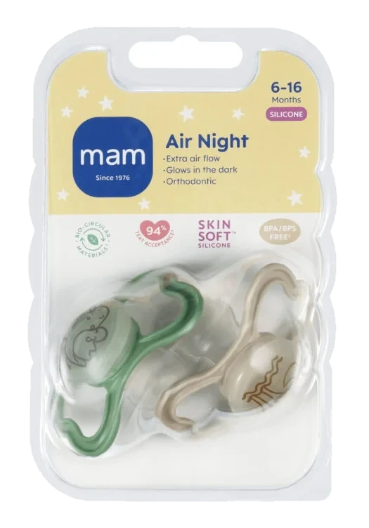 Narresmokk Air Night 6-16m Silk 2stk Mam