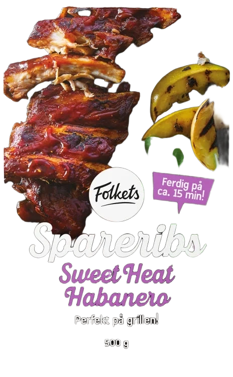Spareribs Habanero 500g Folkets