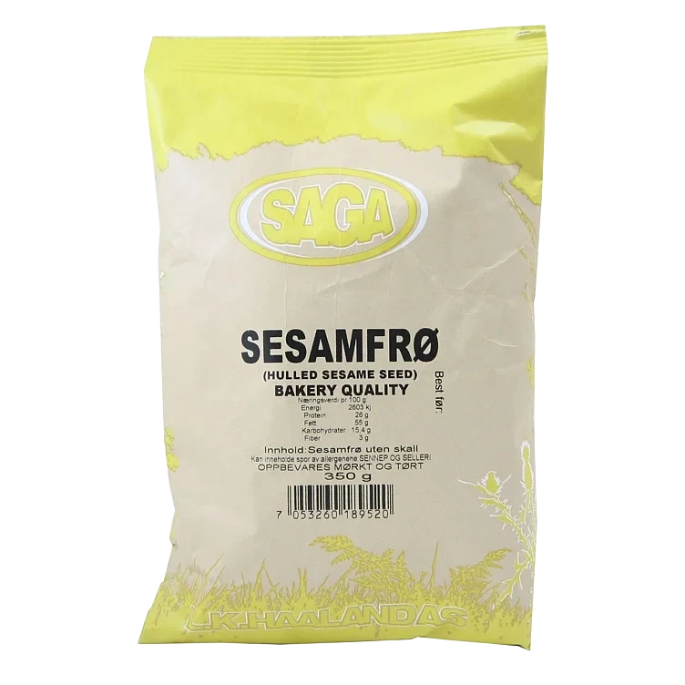 Sesamfrø avskallet            350g