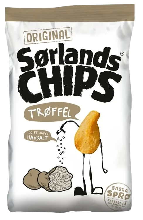 Sørlandschips Original Trøffel & Havsalt 140g