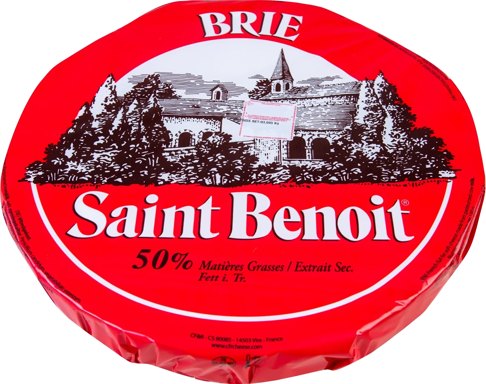 Fransk brie 24% vitmögelost