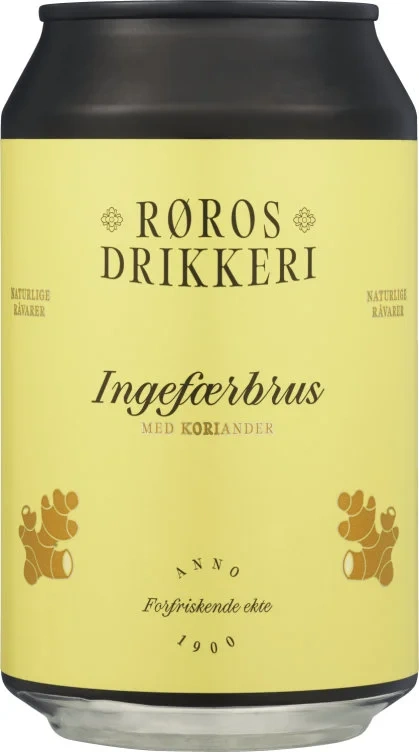 Røros ingefærbrus bx 24x0,33l