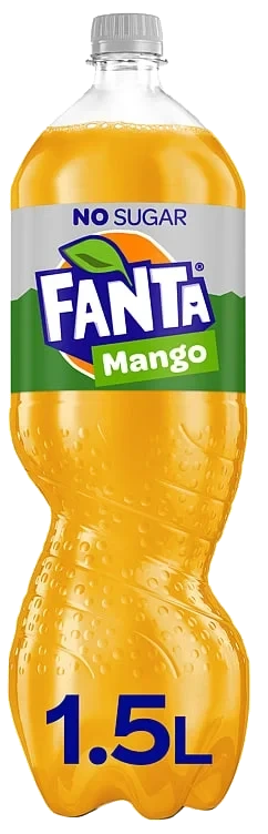 Fanta mango no sugar  6x1,5l