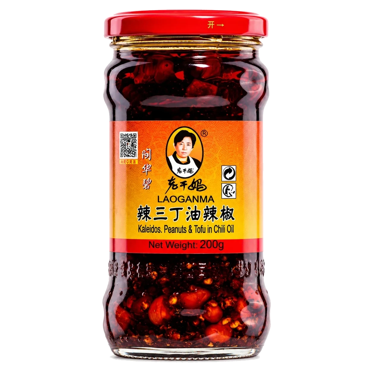 Lao Gan Ma Kohlrabi Peanuts Tofu 280g
