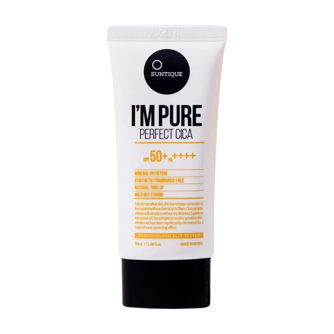 Suntique I’m Pure Perfect Cica SPF50+ PA++++, 50 ml