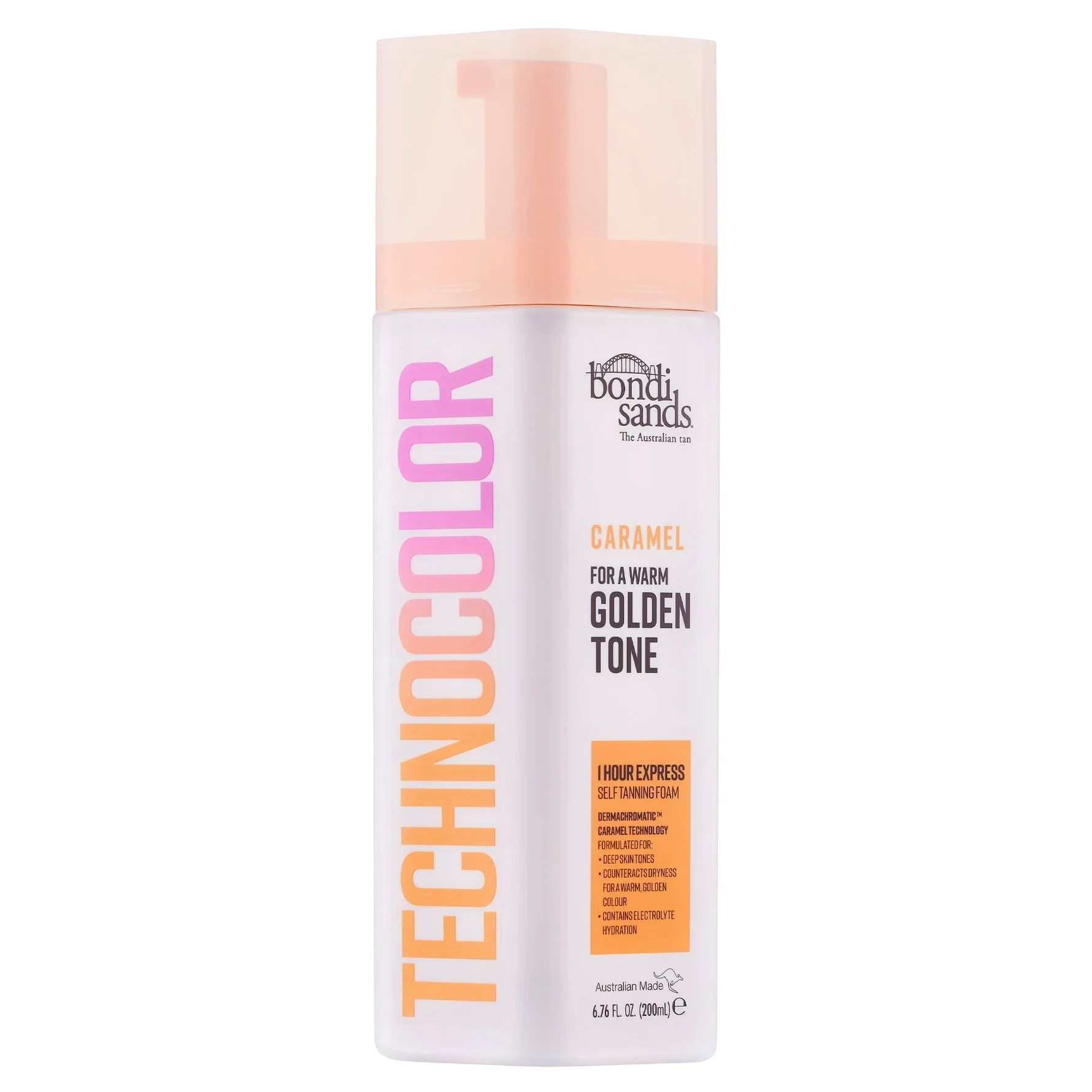 Bondi Sands Technocolor 1 Hour Express Self Tanning Foam Caramel