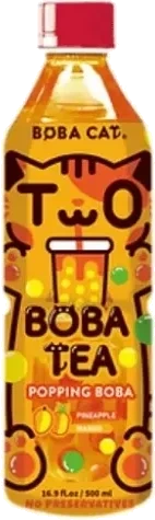 Boba Cat Mango Pineapple 500ml