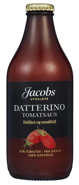 Tomatsaus Datterino 330g Jacobs Utvalgte