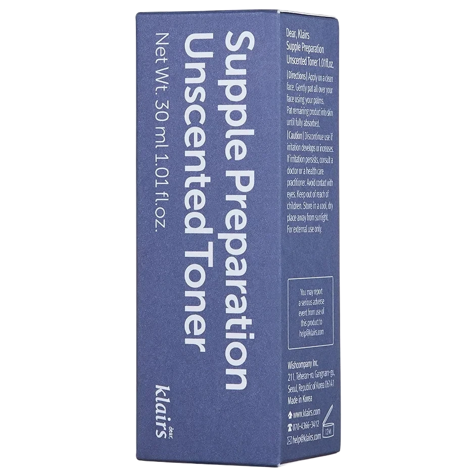 Klairs Supple Preparation Unscented Toner 30 ml