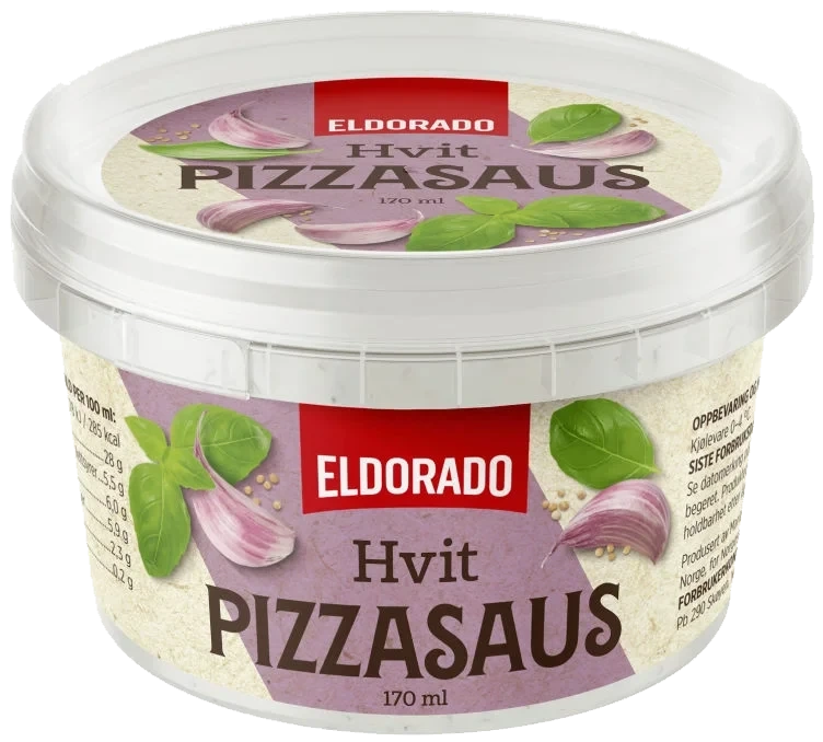 Pizzasaus Hvit 170ml Eldorado