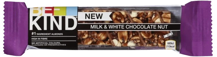 Be-Kind Milk&White Chocnut 40g