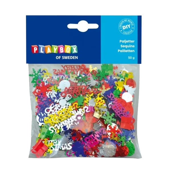 Paljetter Jul 50 G