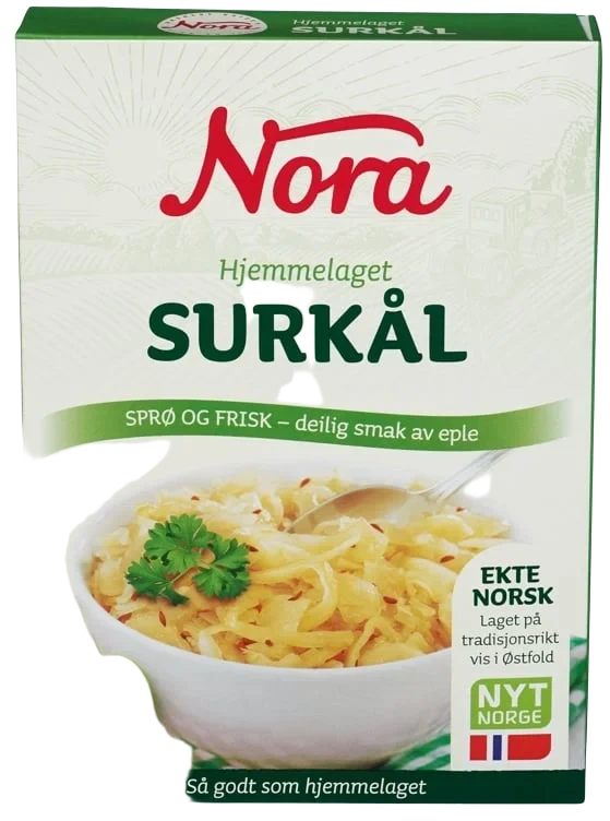 Hjemmelagede surkål    450g