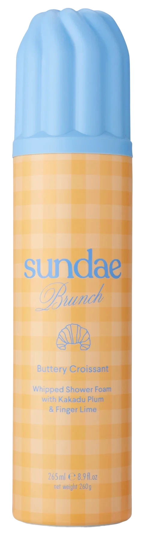 Sundae Body Buttery Croissant Whipped Shower Foam 265 ml