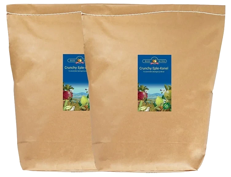 Crunchy eple-kanel økol. vegansk   5kg