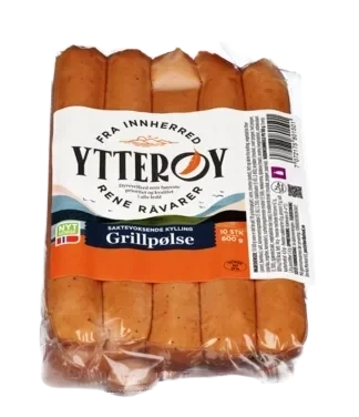 YTTERØY Kylling Grillpølse Kjøl