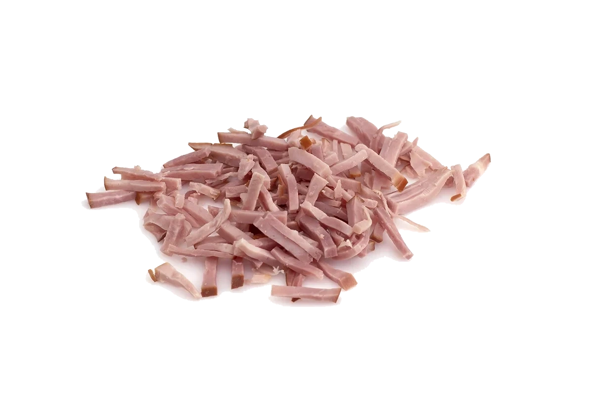 Rökt skinka strimlad