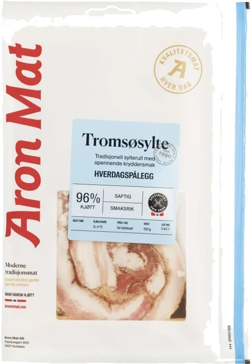 Tromsøsylte skivet 100g Aron Mat