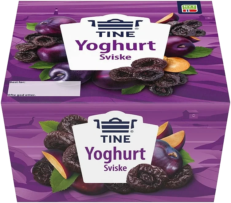 Yoghurt sviske     4x150g