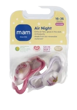 Narresmokk Air Night 16-36m 2stk Blister