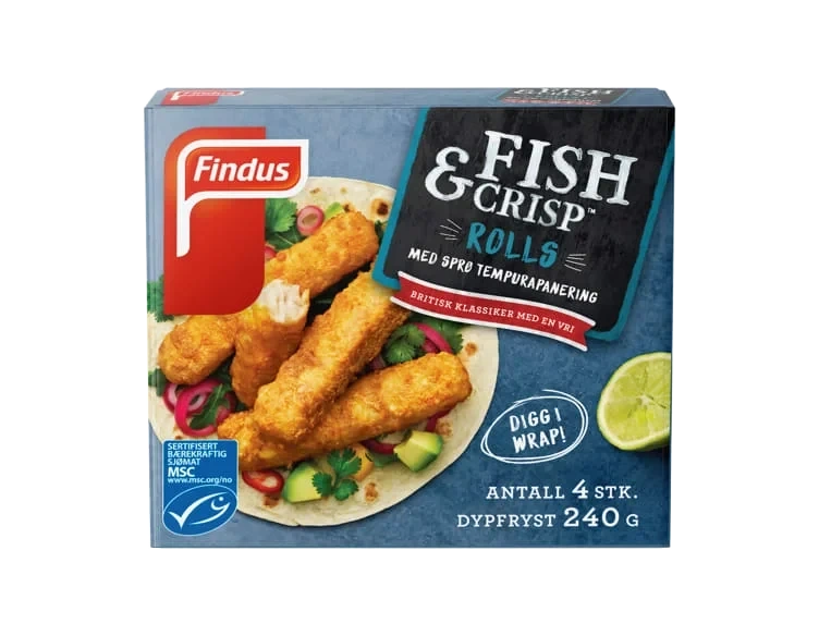 Fish & Crisp Rolls 8x240g